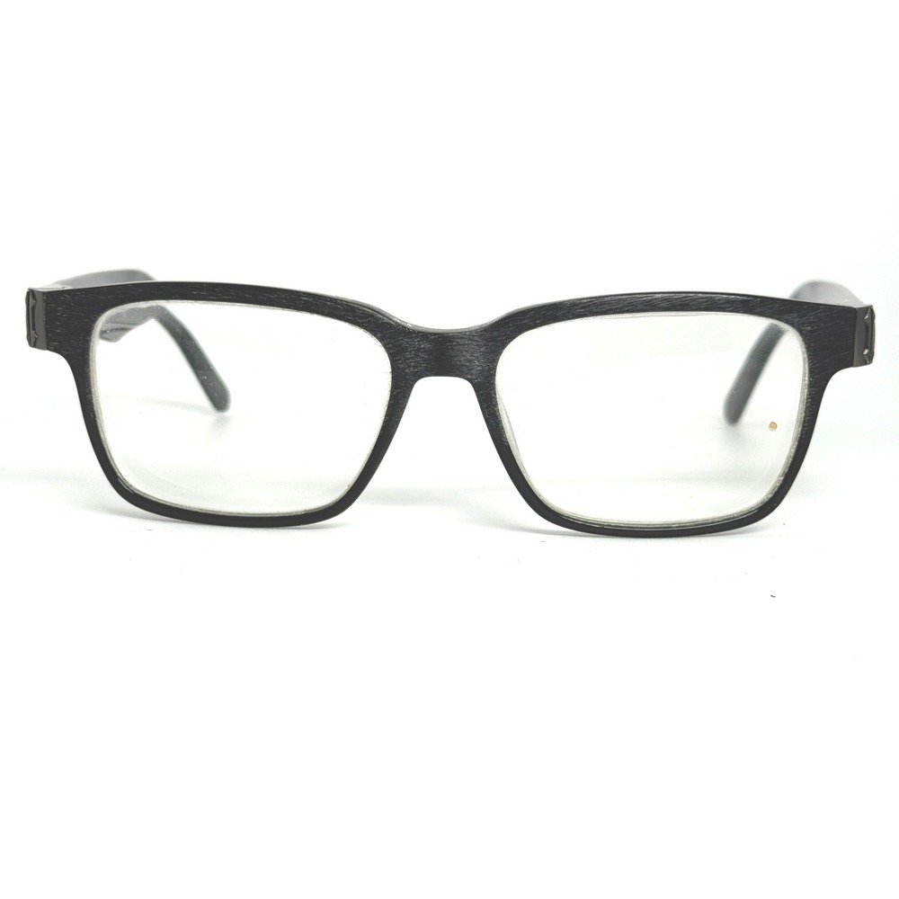 Dragon DR102 005 Mens Eyeglasses Black Wood Grain‎ Square Frame  52-16-145 21570